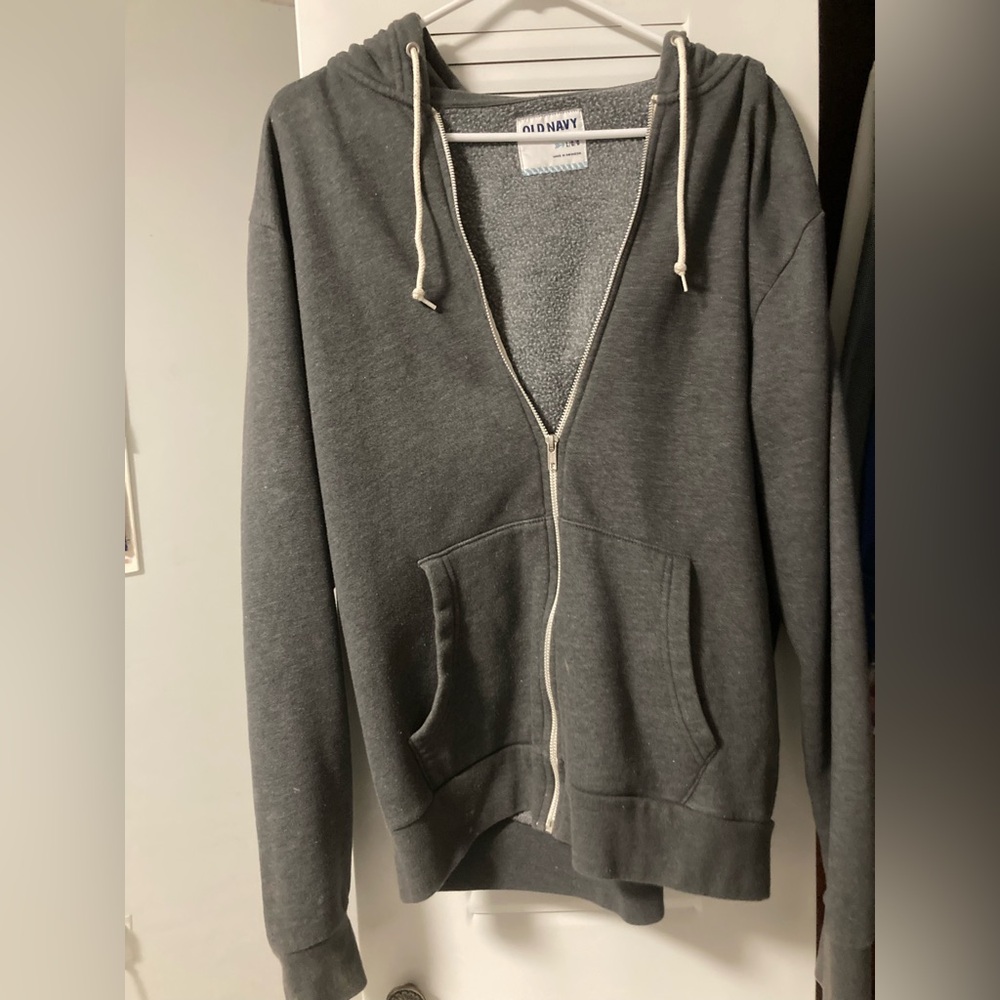 Old Navy Grey Hoodie Good Condition Size L